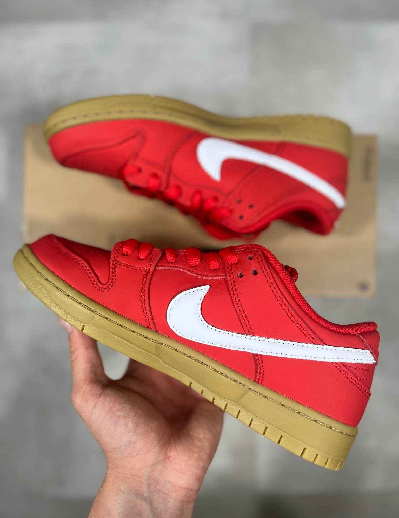 Nike SB Dunk Low University Red Gum (40)