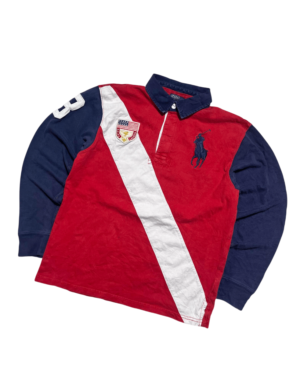 *Ralph Lauren Longsleeve Chief Keef Polo (S)