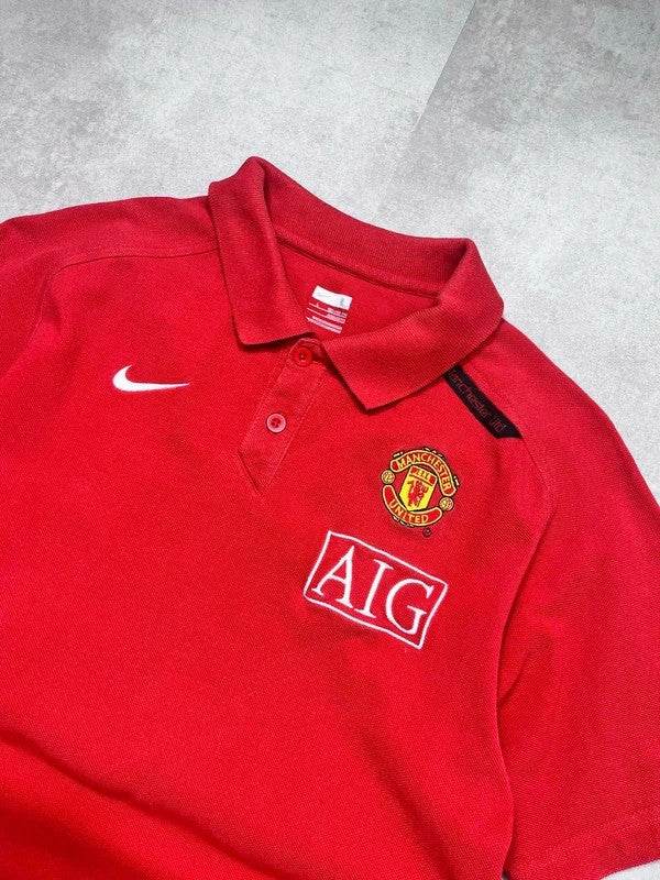Nike 2007-08 Man United Polo (XS)
