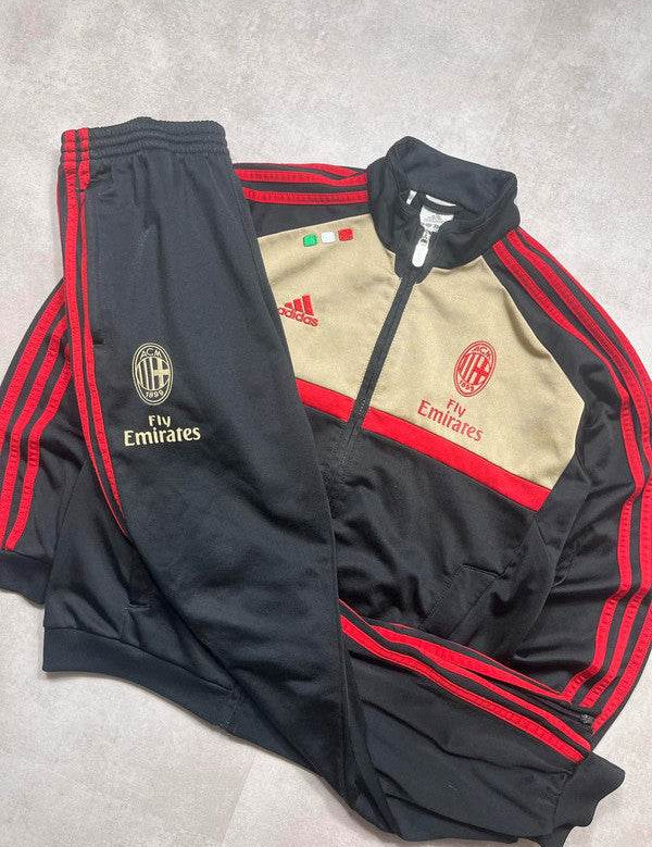 Adidas 2011-12 AC Milan Tracksuit (XS)