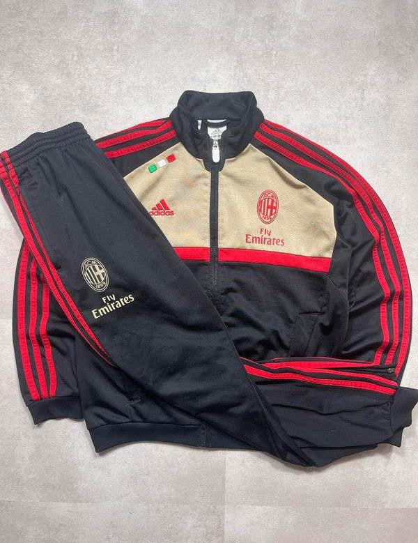 Adidas 2011-12 AC Milan Tracksuit (XS)