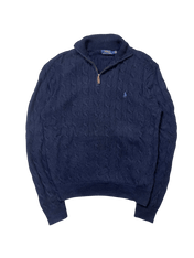 Ralph Lauren I PREMIUM Knitted 1/4 Quarter Zip (L)