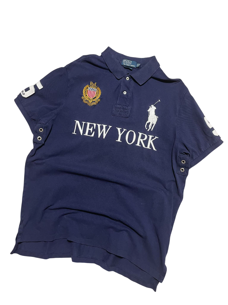 *Ralph Lauren Chief Keef NEW YORK Poloshirt (XL)