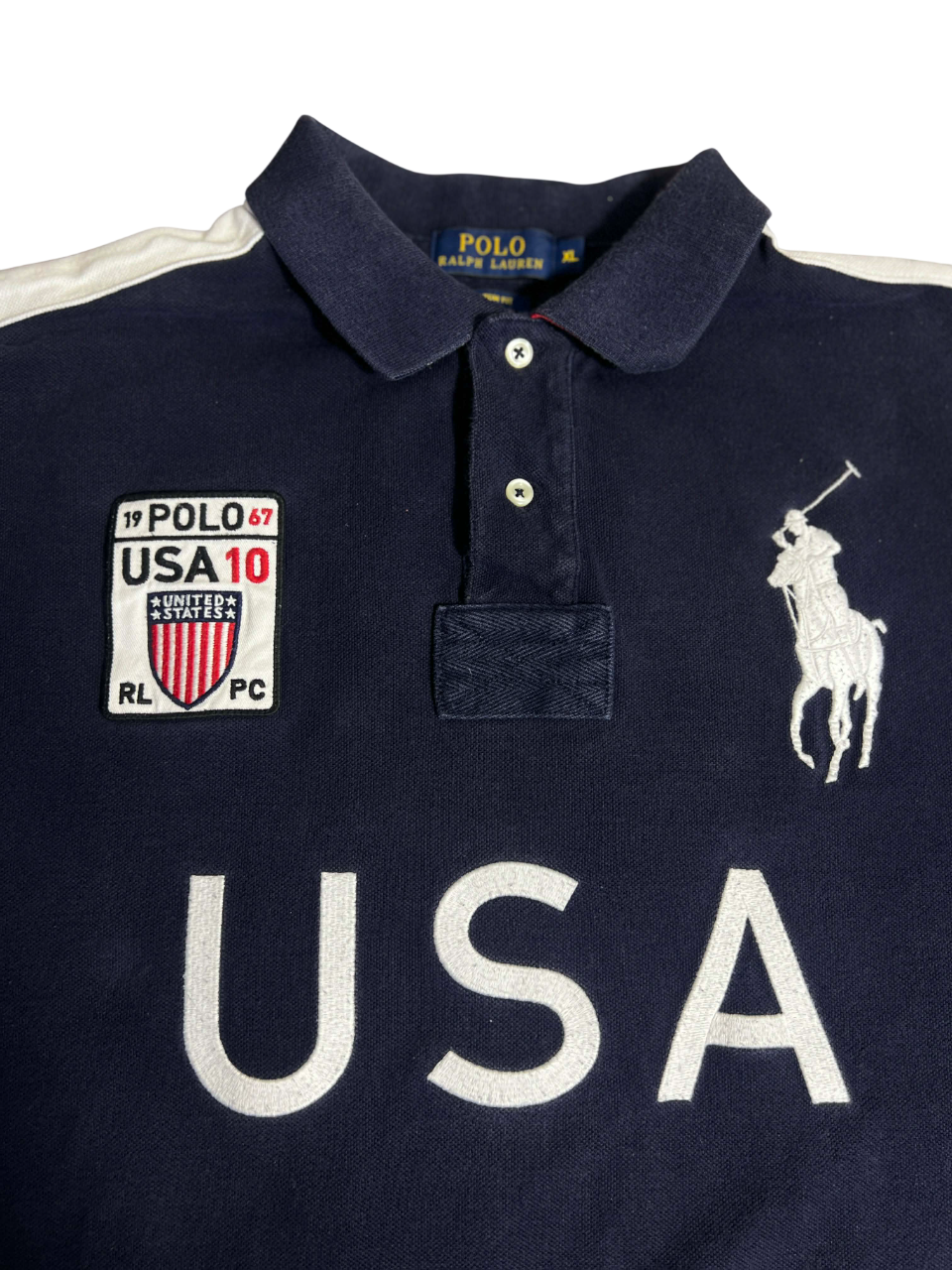 *Ralph Lauren Chief Keef USA Poloshirt (XL)