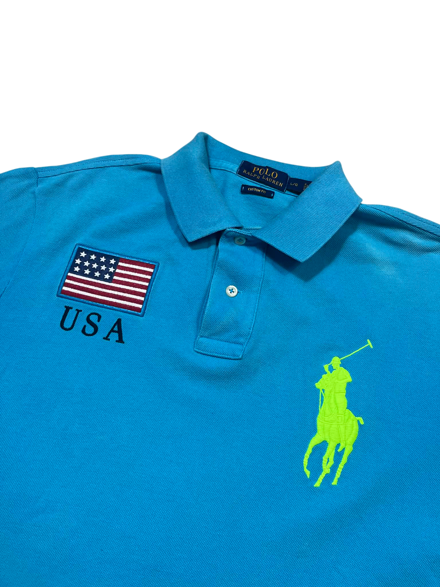 Ralph Lauren Chief Keef USA Polo (L) - Candy Streetwear