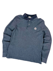 *Moncler Longsleeve Poloshirt (M)