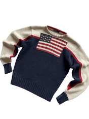 *RARE* Ralph Lauren USA Knitted Sweater (M)
