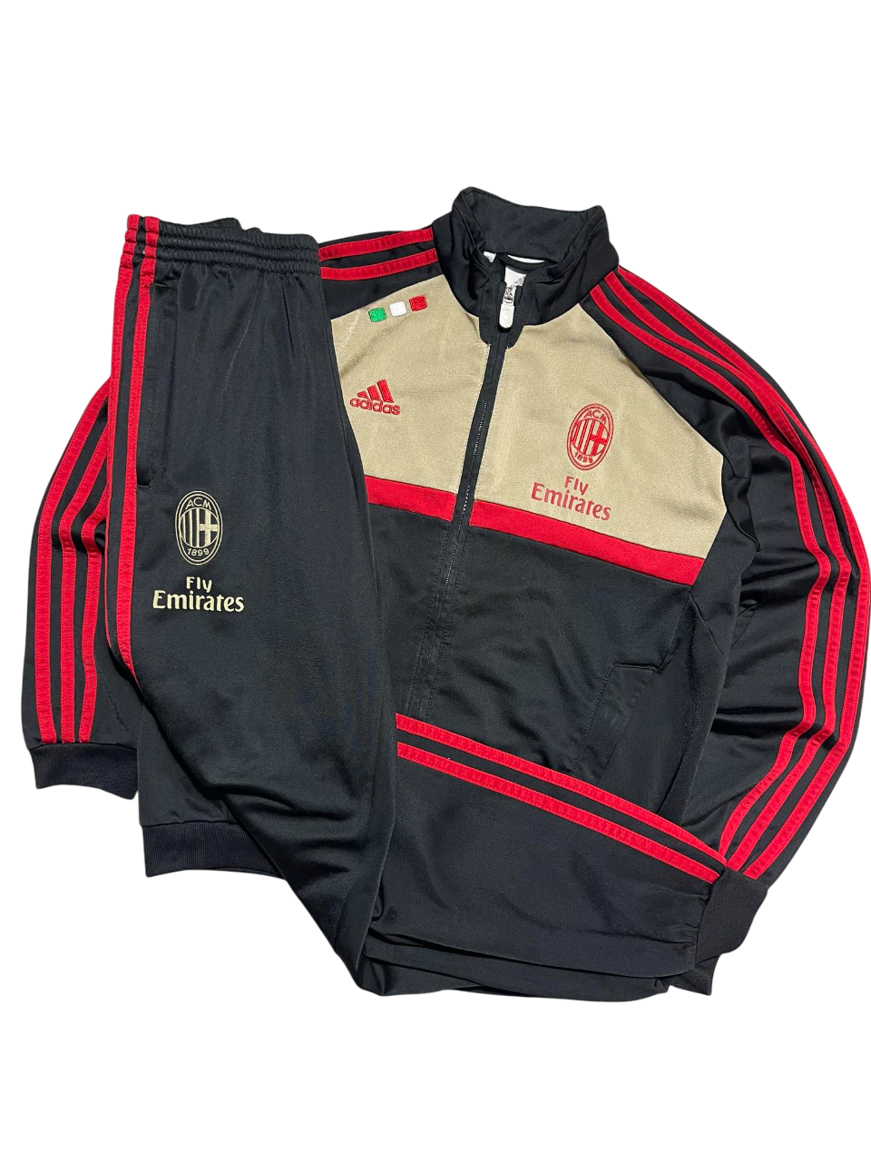 Adidas 2011-12 AC Milan melegítő (XS)