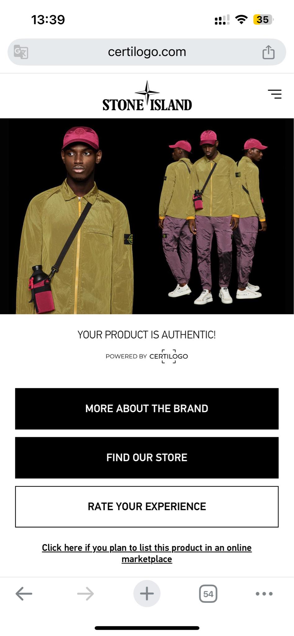 *Stone Island Crewneck Sweater (L)