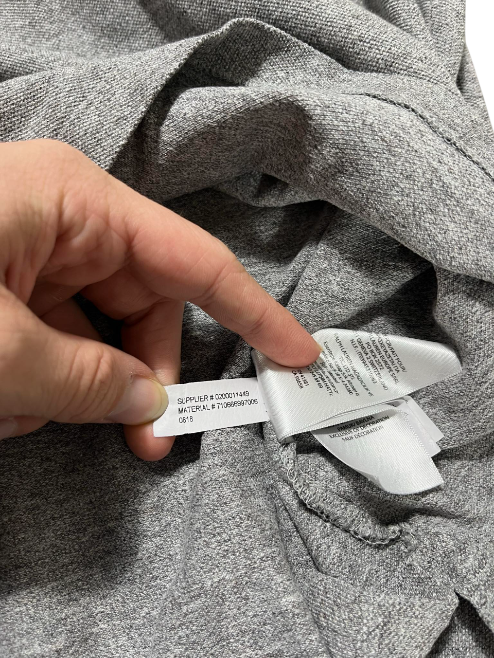 Ralph Lauren póló (L)