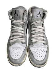 Air Jordan 1 Mid Light Smoke Grey (44)
