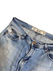 Világoskék vintage Armani farmer nadrág, klasszikus fazon, streetwear stílus