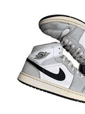 Air Jordan 1 Mid Light Smoke Grey (44)