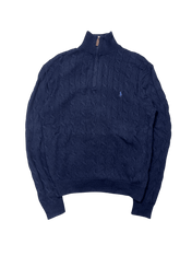Ralph Lauren I PREMIUM Knitted 1/4 Quarter Zip (L)