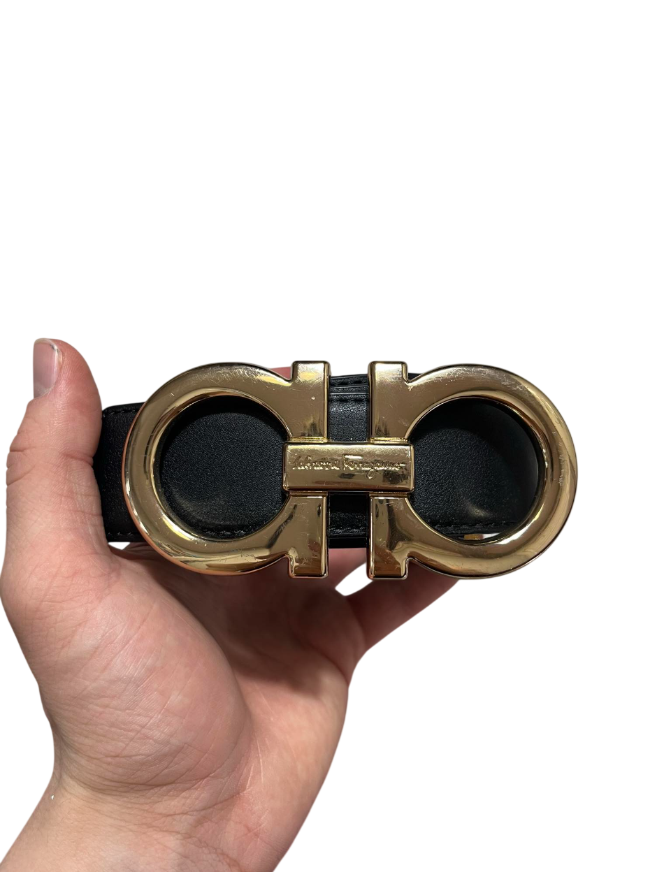 Salvatore Ferragamo Gancini Belt (110 cm)