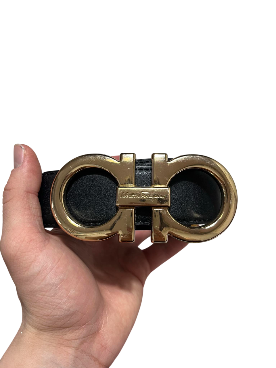 Salvatore Ferragamo Gancini Belt (110 cm)