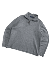 *Ralph Lauren 1/4 Quarter Zip Up (M)