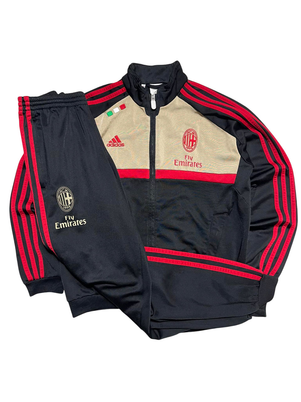 Adidas 2011-12 AC Milan melegítő (XS)