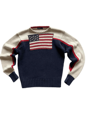 *RARE* Ralph Lauren USA Knitted Sweater (M)