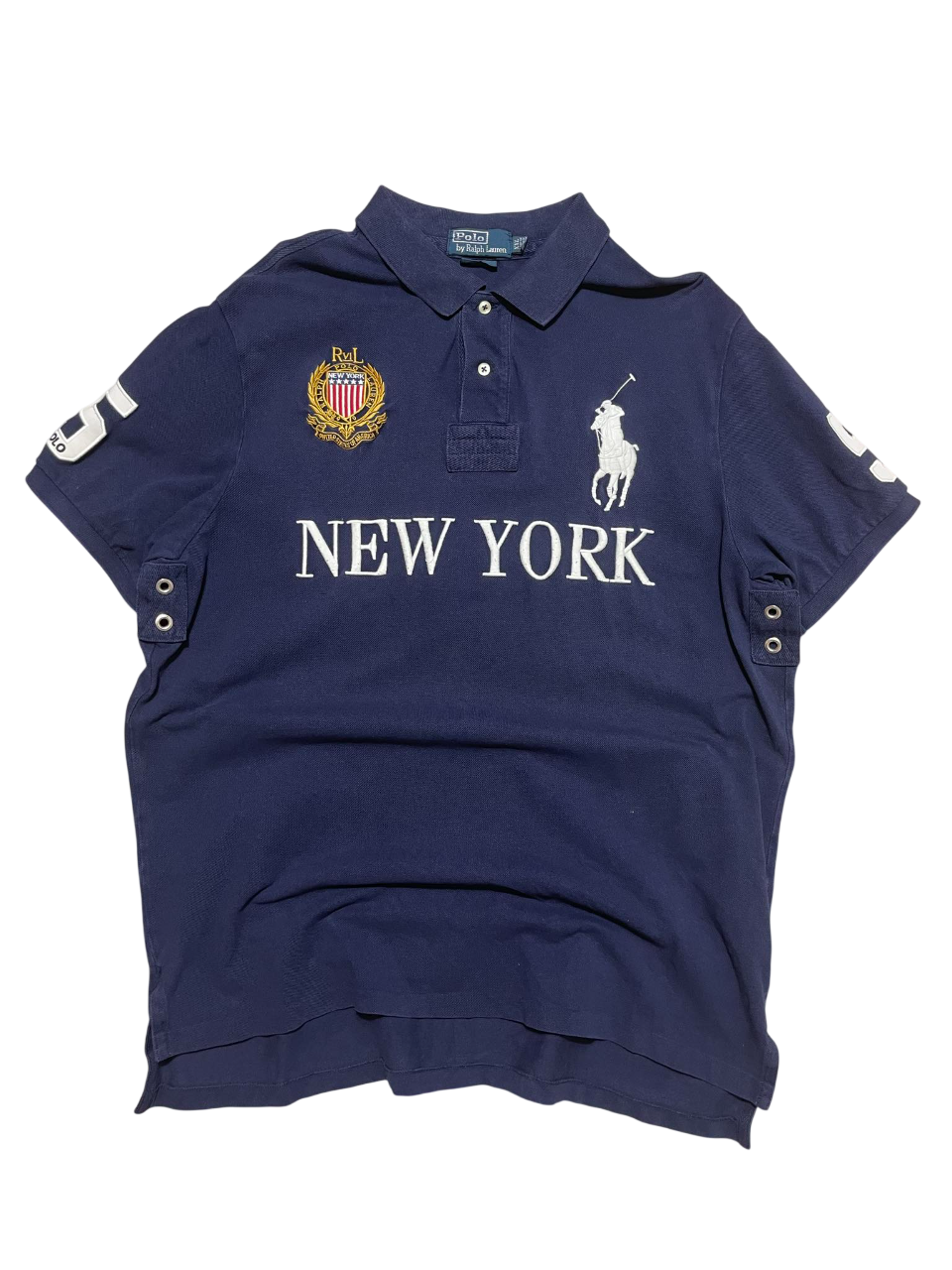 *Ralph Lauren Chief Keef NEW YORK Poloshirt (XL)