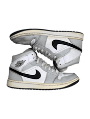 Air Jordan 1 Mid Light Smoke Grey (44)