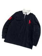 *Bigpony Ralph Lauren Longsleeve Polo (XL)