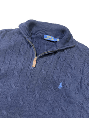Ralph Lauren I PREMIUM Knitted 1/4 Quarter Zip (L)
