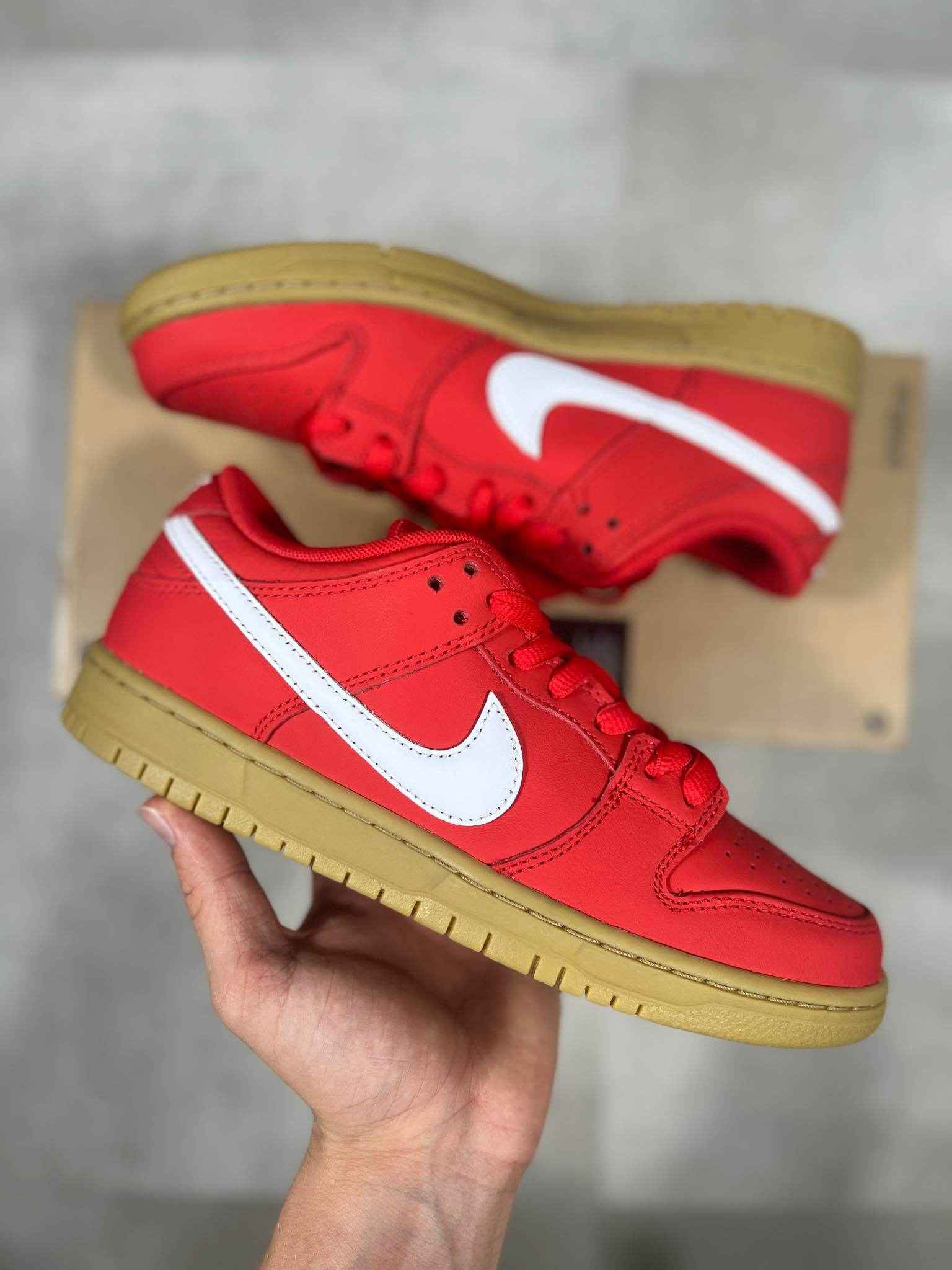 Nike SB Dunk Low University Red Gum (40)