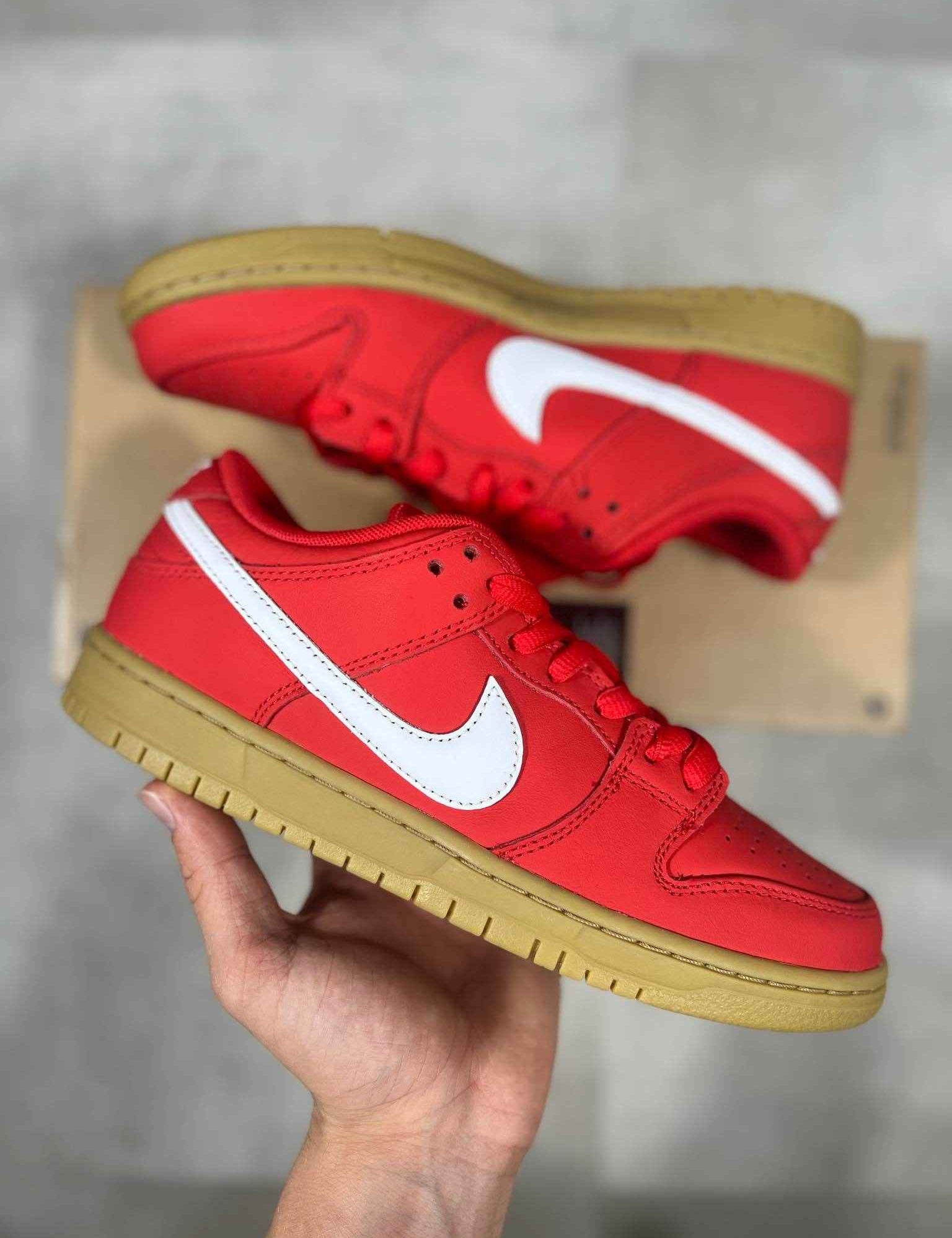 Nike SB Dunk Low University Red Gum (40)