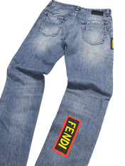 *RARE FENDI Designer Jeans (S)